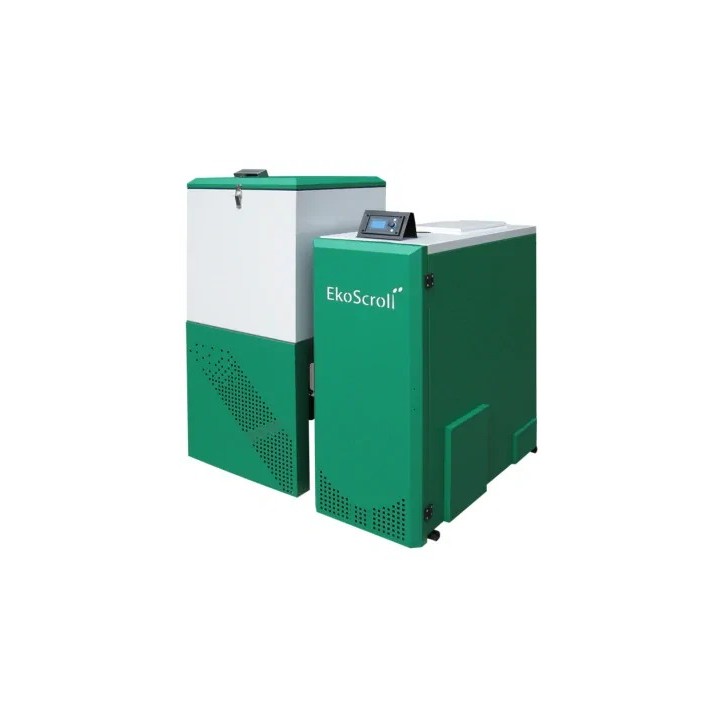 EKOSCROLL ALFA 19 – automatický kotel na uhlí a pelety 19 kW