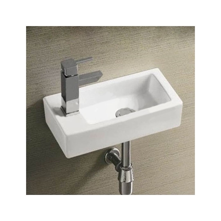 Keramické umyvadlo Mocoori levá verze K110-1160 37x18,5x9cm