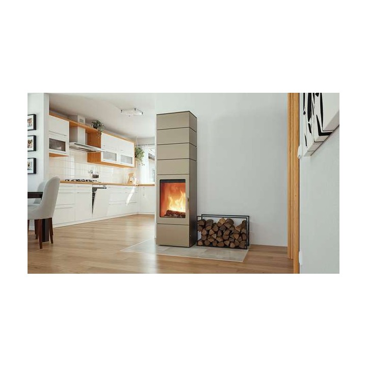 BLAZE ELEMENT Q3 07 ANTHRACITE – krbová kamna s akumulací 1.79 kWh