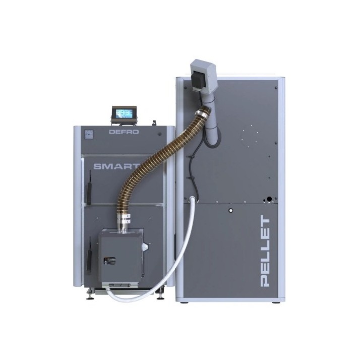 DEFRO Smart EkoPell 28 kW – kotel na pelety s automatickým přikládáním