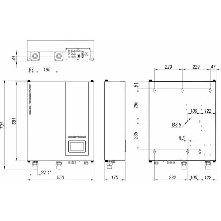 DEFRO DHP Premium HM 8 kW – tepelné čerpadlo vzduch–voda