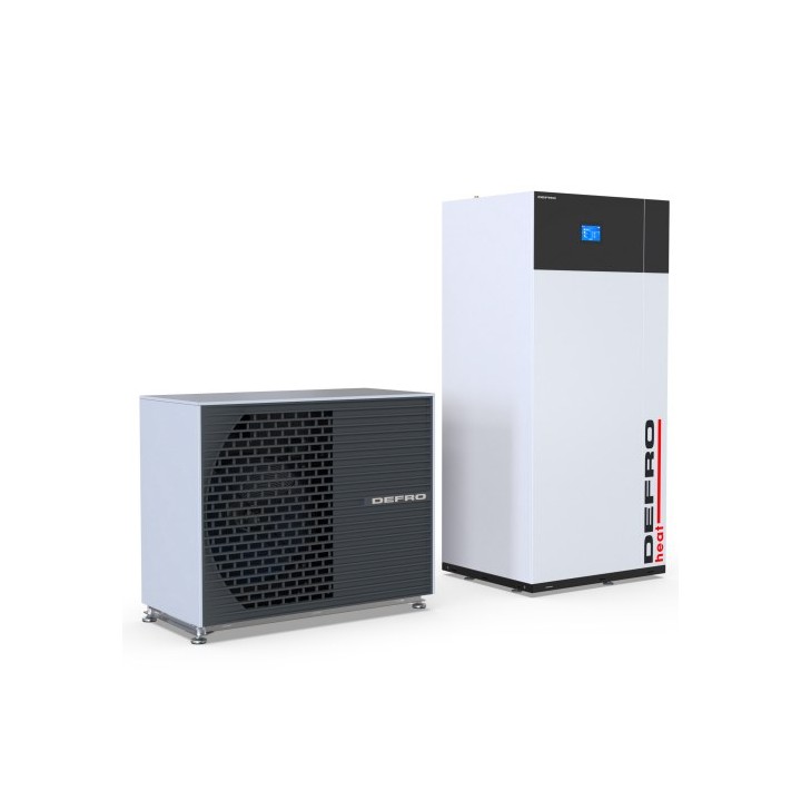 DEFRO DHPi Monotec + hydraulická skříň DTi 200 8 kW – tepelné čerpadlo vzduch–voda