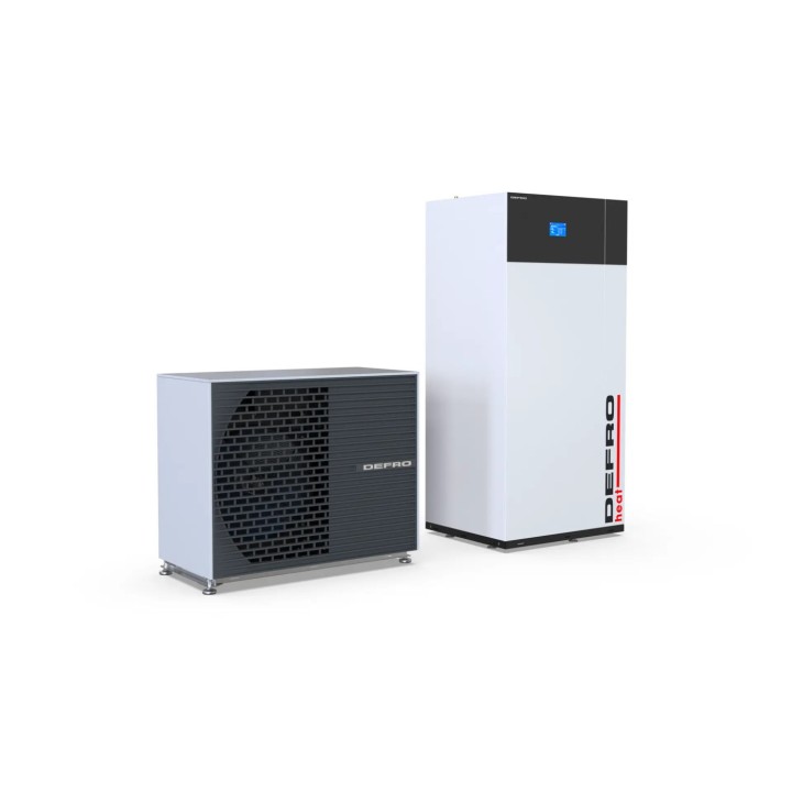 DEFRO DHPi Monotec + hydraulická skříň DTi 200 8 kW – tepelné čerpadlo vzduch–voda