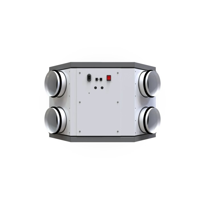 DEFRO DRX Opti 450 C (do 450 m³/h) – rekuperační jednotka