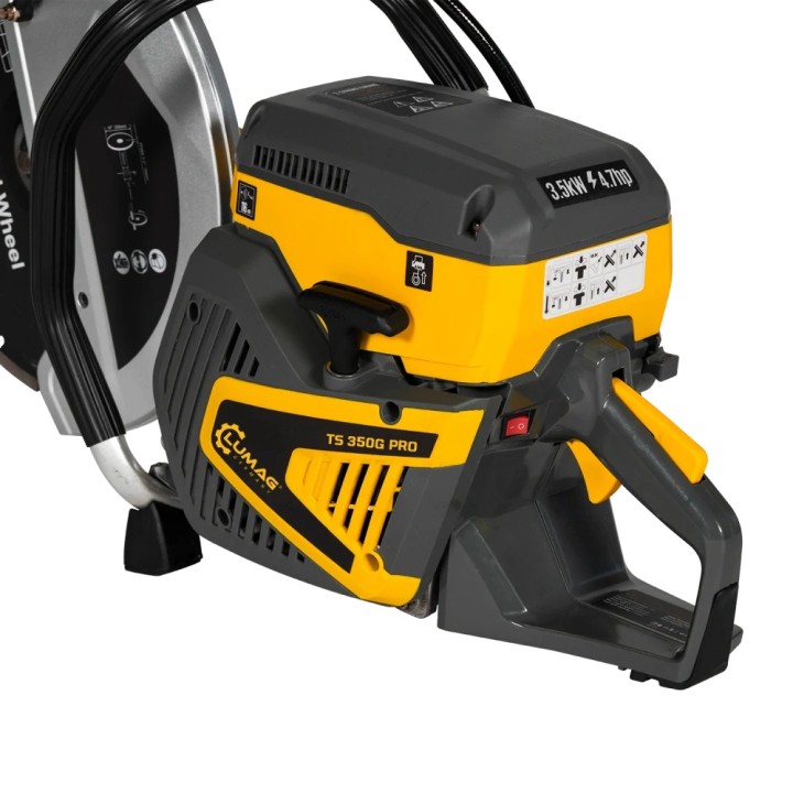 Benzínová rozbrušovačka LUMAG TS 350G PRO – kotouč 350 mm
