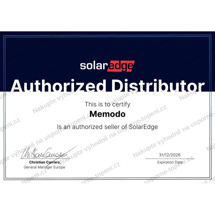 SolarEdge snímač osvitu SE1000-SEN-IRR-S1