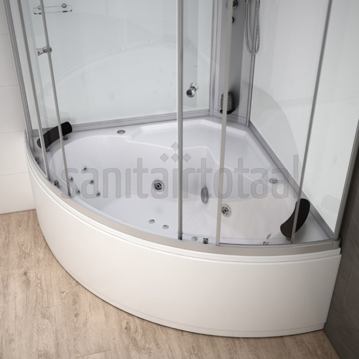 Parní box s hydromasážní vanou Mocoori MODERA 140x140x223,5cm