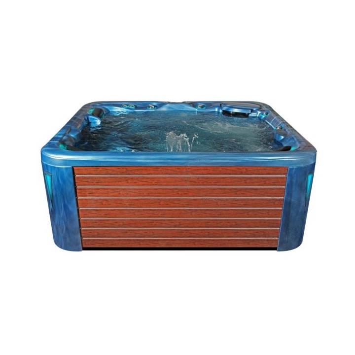 Venkovní vířivá vana EO-SPA OceanWave / hnědá Premium IN-590 250x228x98cm