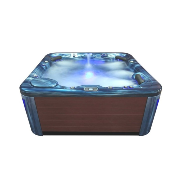 Venkovní vířivá vana EO-SPA IN-590 Premium Extreme OceanWave / hnědá 250x228x98cm