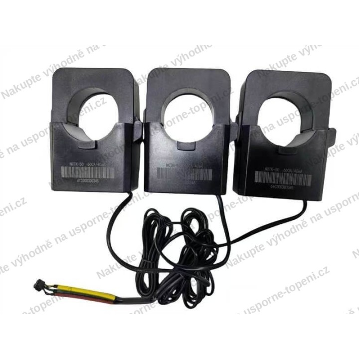 Set 3x 600A/40mA CT pro smart meter SolaX M3-40