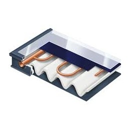 Viessmann Vitosol 200-FM, solární sestava, svislé provedení, typ SV2F 2 kolektory, stříbrný zásobník